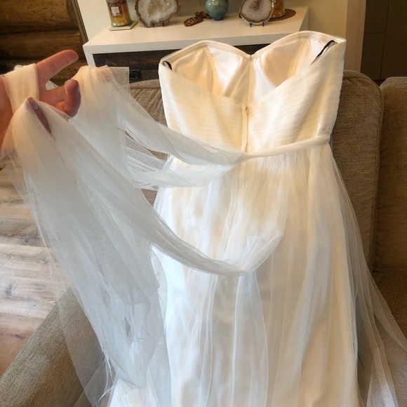 anthro BHLDN tulle wedding dress by Jenny Yoo, 10 - Picture 14 of 16